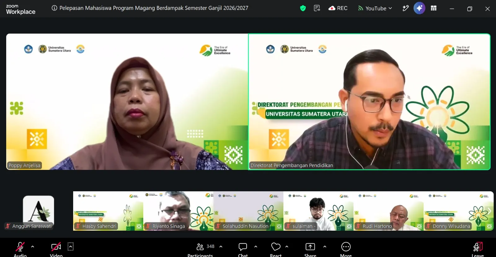 Universitas Sumatera Utara Gelar Pelepasan Program Magang Berdampak Tahun 2026/2027